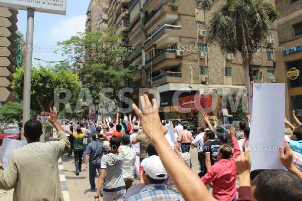 مسيرة حاشدة لثوار المهندسين ضمن فعاليات “مصر مش معسكر”