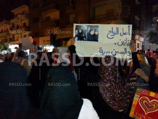 مسيرة ليلية بالدقهلية مطالبة بالإفراج عن المعتقلين