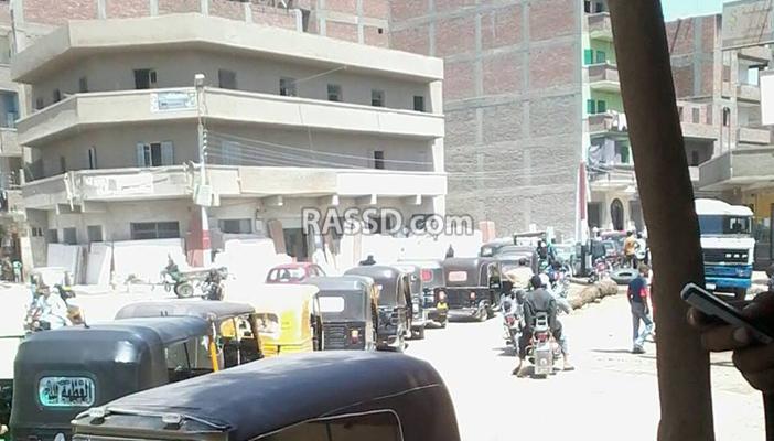 بالصور.. أزمة طوابير الوقود تطرق أبواب سوهاج