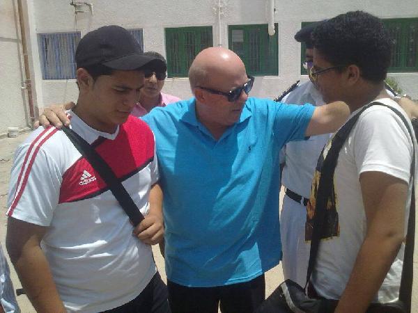 محافظ بورسعيد يتابع سير امتحانات الثانوية العامة