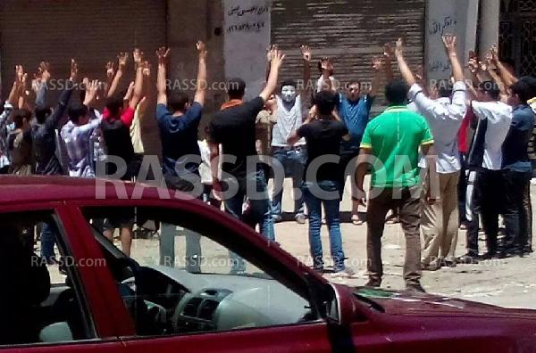 وقفة في “البحيرة” لـحركة عفاريت ضد الانقلاب”