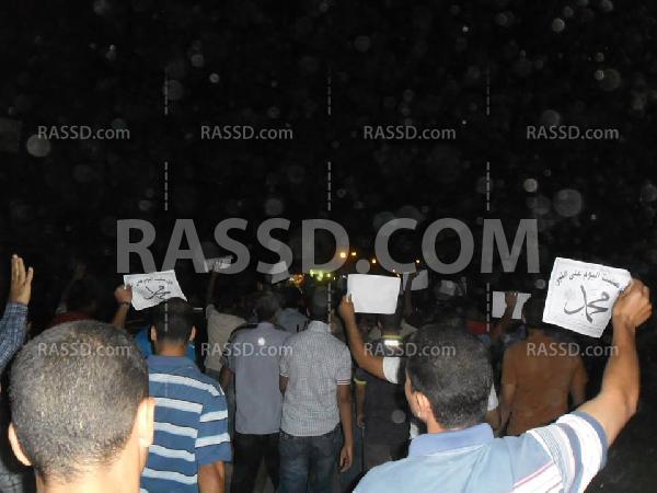 مسيرة ليلية في “الإسماعيلية”  مطالبة بالإفراج عن المعتقليين