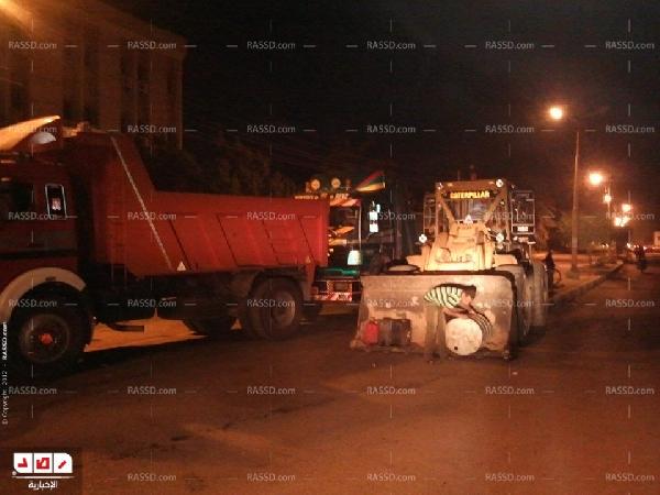 شاحنات تصيب الطرق بشلل مروري تام بسبب السولار بالوادي الجديد