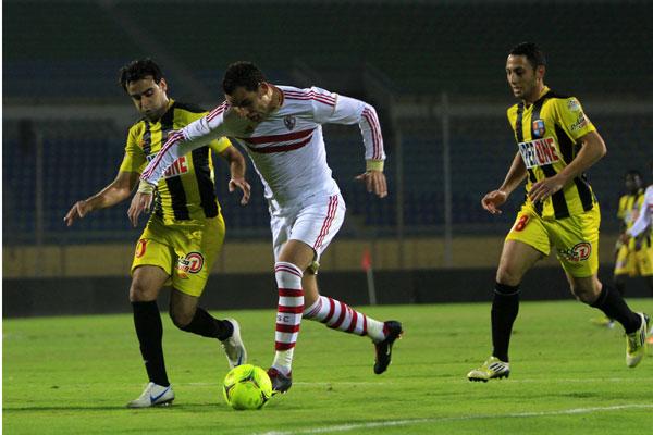 بالفيديو.. الزمالك ينهي الشوط الأول بهدفين نظفيين في شباك المقاولون