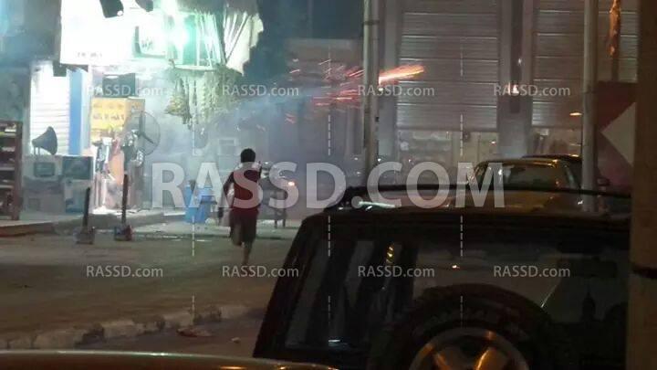 قوات الانقلاب تهاجم مسيرة بقنابل الغاز والخرطوش في “السويس”