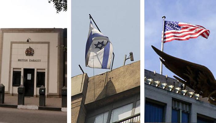 3 سفارات أجنبية ترسل برقيات سرية عن مصر