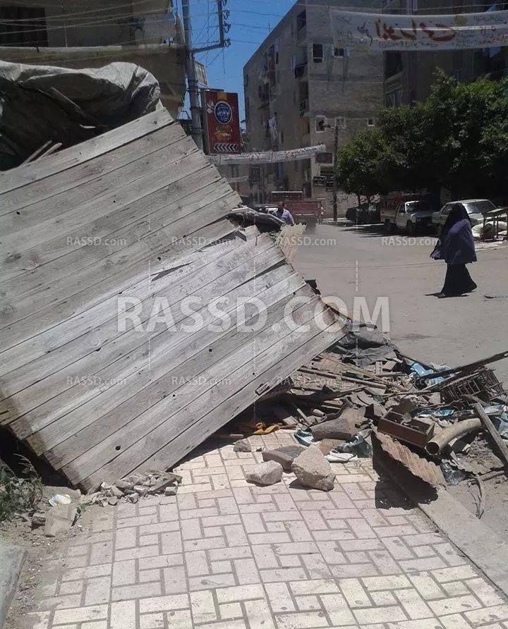 ﺣﻤﻠﺔ ﺍﺯﺍﻟﺔ ﻭﺳﻂ ﻏﻀﺐ ﺷﺪﻳﺪ ﻣﻦ ﺍﻟﺒﺎﻋﻪ ﺍﻟﺠﺎﺋﻠﻴﻦ ﻭﺍلأﻫﺎﻟﻲ بالجيزة