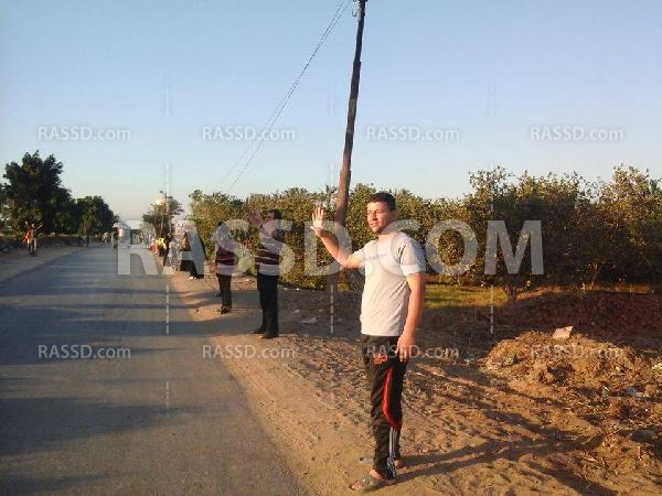 سلسلة بشرية بشبين القناطر رفضا للانقلاب العسكري