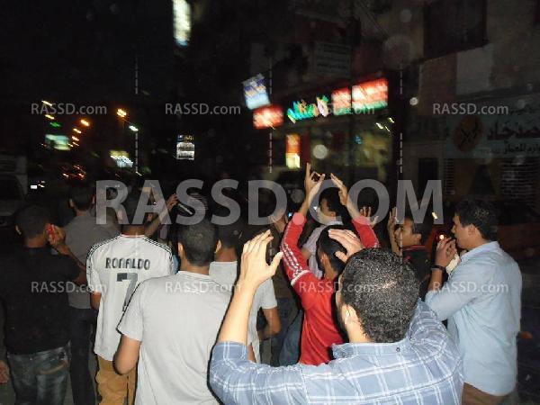 مسيرة لشباب ضد الانقلاب بطنطا