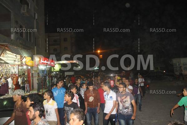 فعالية مناهضة للانقلاب بالعاشر من رمضان