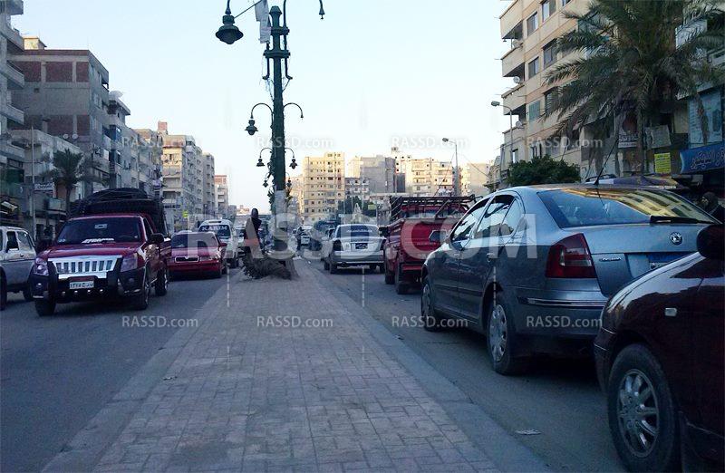 ازدحام مرورى في ” الإسكندرية” مع دخول فصل الصيف