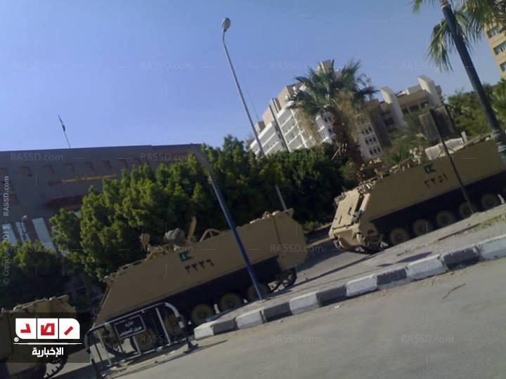 قوات الجيش تنتشر بالسويس لتأمين المنشآت العامة