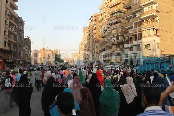 داخلية الانقلاب تعتدي على مسيرة مناهضة للانقلاب بفيصل