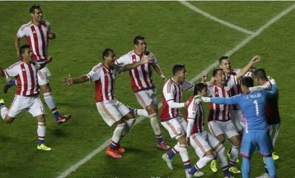 بالفيديو.. باراجواي تطيح بالبرازيل من كوبا أميركا بركلات الترجيح