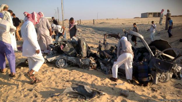 مقتل مدنيين في محاولة اغتيال ضابط بشمال سيناء