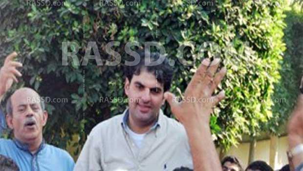 بالفيديو. نجل كمال الشاذلي يقود مظاهرات المنوفية