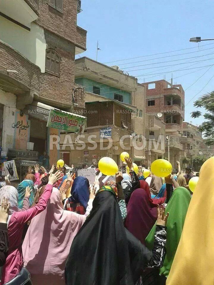 مسيرة لـ”طلاب ضد الانقلاب” في المنوفية