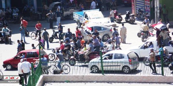 تظاهر العشرات بدمياط للمطالبة برحيل الرئيس