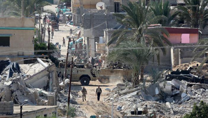 المرصد السيناوي: جثث مدنيين ملقاة بشوارع الشيخ زويد