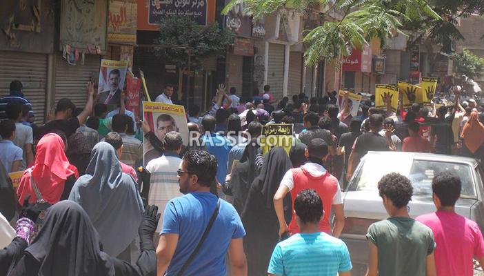 بالصور.. مسيرات حاشدة عقب صلاة الجمعة في ذكرى “3 يوليو”