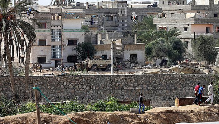 إطلاق صاروخ من سيناء على الأراضي المحتلة