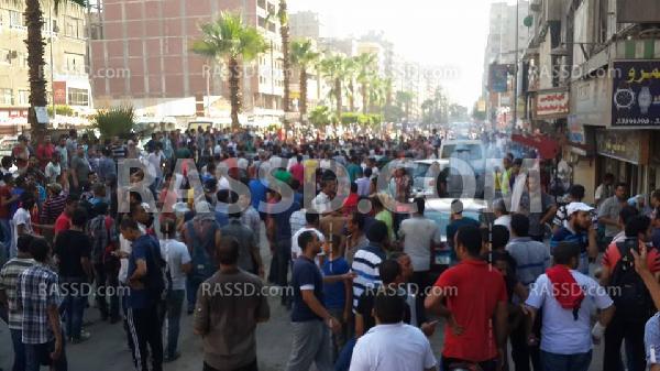 مسيرة “الهرم” تستمر5 ساعات رغم اعتداءات الأمن