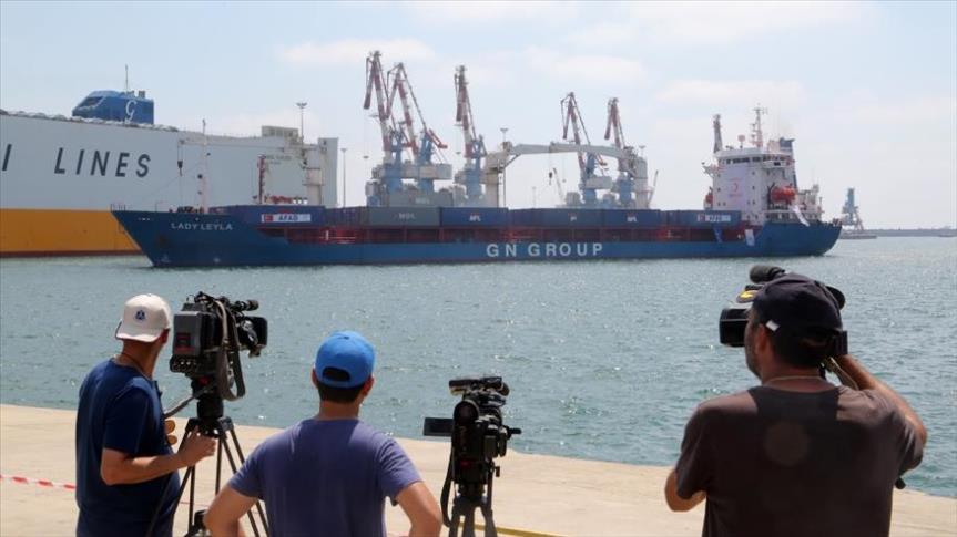 بعد التطبيع مع “إسرائيل”.. وصول أول سفينة تركية لغزة بعد حادث “مرمرة”