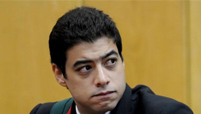 بالفيديو.. نجل “هشام بركات” ممثلًا للنيابة في قضية “التخابر مع قطر”