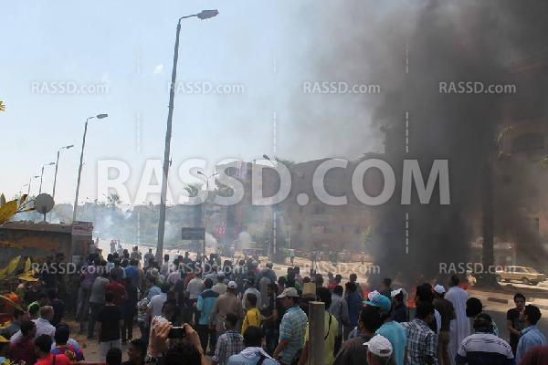 أمن الانقلاب يهاجم جنازة شهيد “الهرم” بالرصاص الحي