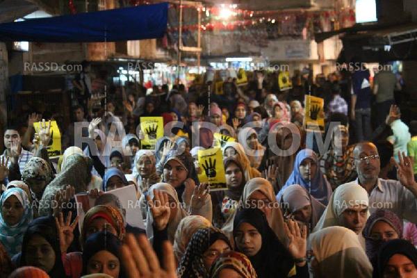 مسيرات ليلية في “الأسكندرية” وسط اعتداءاتٍ من داخلية الانقلاب