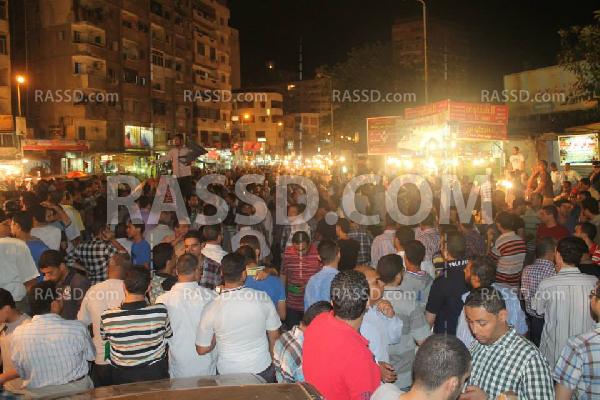 الآلاف من السكندريين يحتشدون مدافعين عن الشرعية