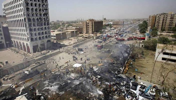 5 قتلى بصاروخ “صديق” سقط بالخطأ فوق بغداد