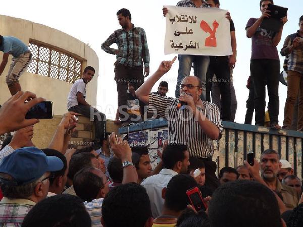 انضمام محافظ الدقهلية لمؤيدي الشرعية ورافضي الانقلاب العسكري