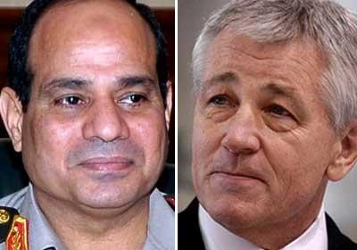 البنتاجون: تحدثنا مع السيسي 3 مرات للتنسيق