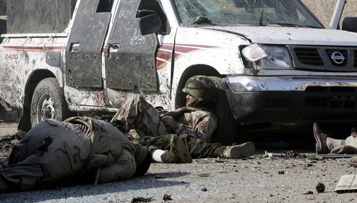 32 قتيلًا ومصابا من القوات العراقية جراء انفجار 3 سيارت مفخخة