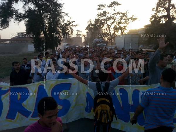 مسيرة لـ “ألتراس نهضاوي” لرفض الانقلاب بـ”كفرالشيخ”