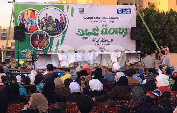 بالصور.. “بسمة أمل” احتفالية سورية في القاهرة هربا من جحيم الحرب