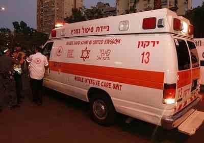 نجمة داود تعالج 123 صهيونيا مصابين جراء صواريخ المقاومة