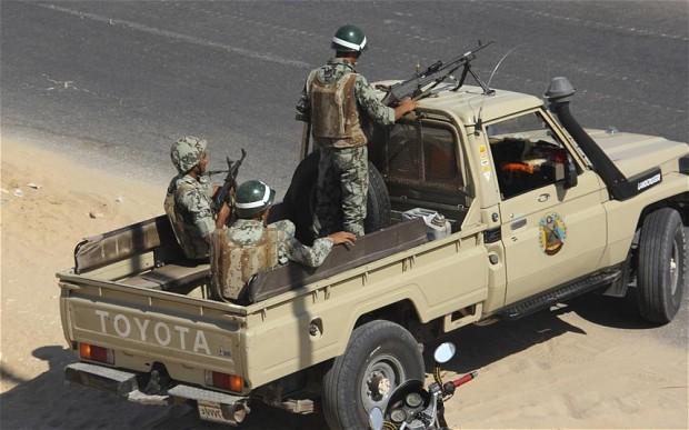 إصابة ضابط و5 جنود حرس حدود في سيناء