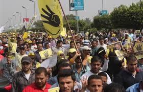 مسيرة بالمرج رفضا لحكم العسكر