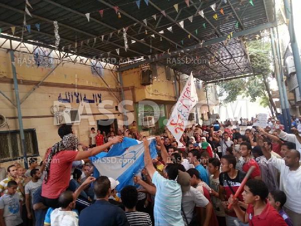 مسيرة ضد العسكر و الاحتلال الصهيوني في حلوان