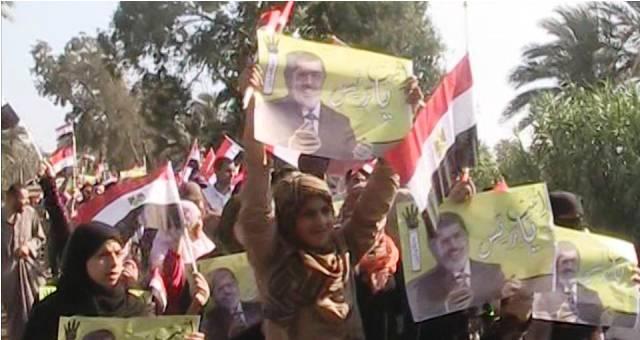 مسيرة بميت غمر بالدقهلية رفضا لحكم العسكر