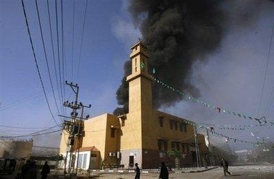 الجيش ينفي قصف مسجد بالعريش