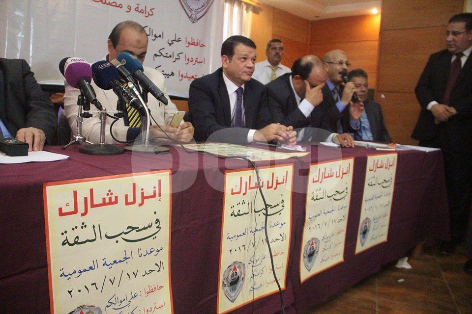 بالصور.. فعاليات مؤتمر ائتلاف انتفاضة المحامين لسحب الثقة من “عاشور”