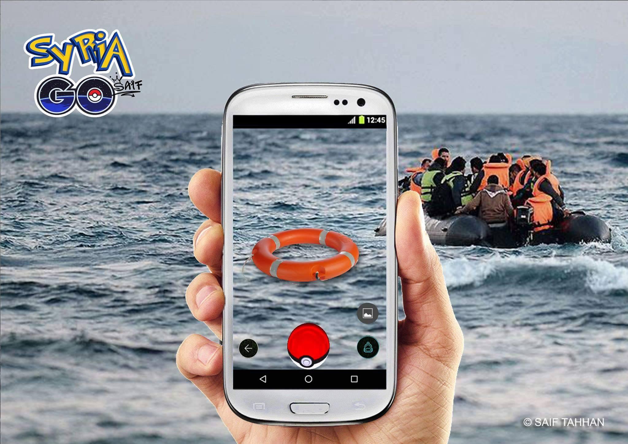 مصمم ينشأ “Syria GO” لإبراز معاناة السوريين على غرار لعبة البوكيمون