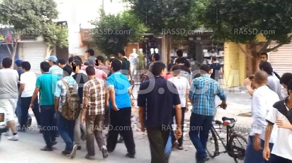 تظاهرة لـ”عفاريت دمنهور” بالقرب من مديرية الأمن