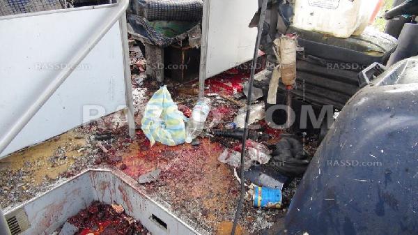 بالصور.. 18 قتيلا ومصابا في هجوم أتوبيس العريش