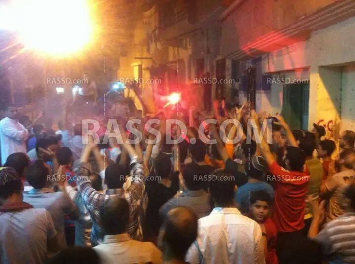 “الغربية” تخرج في فعاليات ليلية تنديدًا بالانقلاب