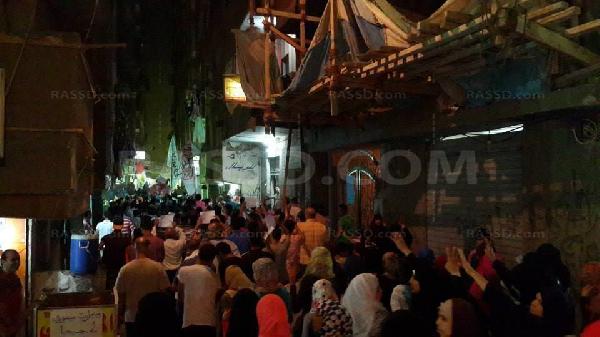 مسيرة مناهضة للانقلاب بالمعادى