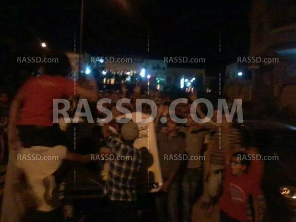 مسيرات مناهضة للانقلاب بالمنوفية